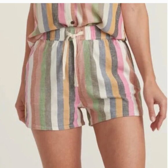 Marine Layer Beach Shorts Bold Stripe Beach NWT XS